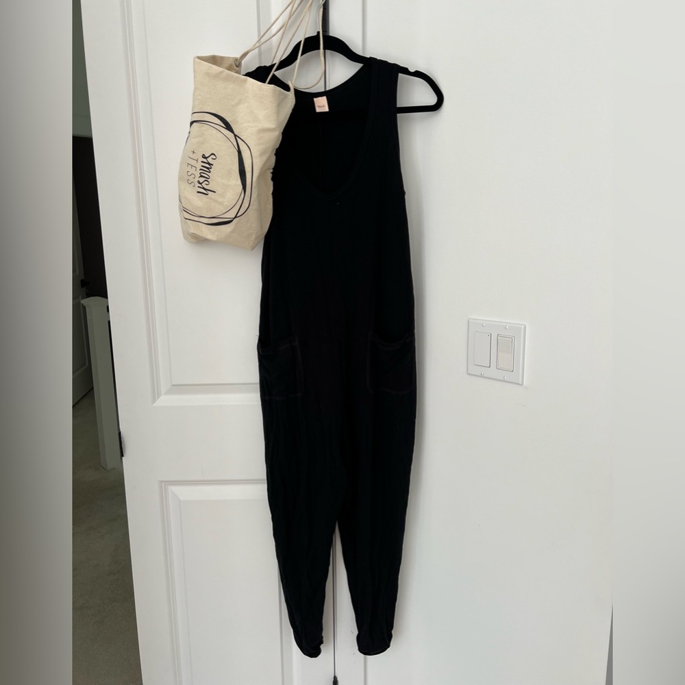 Worn Once EUC Smash & Tess Black Saturday Romper in Size XS